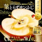 【さとふる限定】葉とらずサンふじ 約3kg ご家庭用りんご(訳あり) 青森県産リンゴ 青森林檎