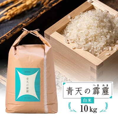 青森県産　青天の霹靂　白米10kg
