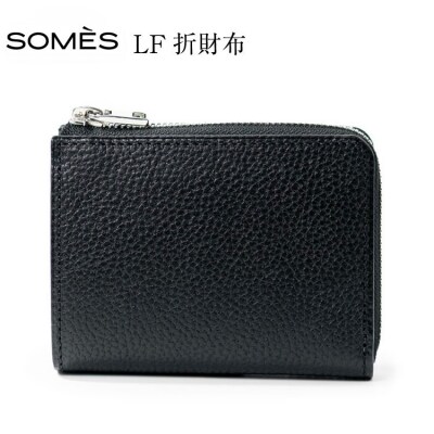 SOMES GL-02 LF札入れ ブラック LF折財布 [ソメスサドル 砂川市 12260875]