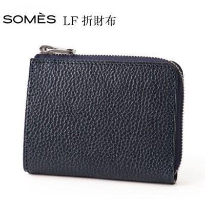 SOMES GL-02 LF札入れ ネイビー LF折財布 [ソメスサドル 砂川市 12260310]