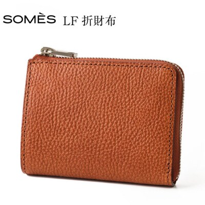 SOMES GL-02 LF札入 ブラウン LF折財布 [ソメスサドル 砂川市 12260311]