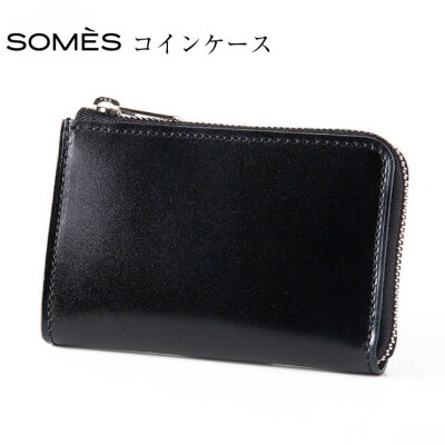 SOMES 財布 ディアマン 革 レザー ブラック DM-04 [12260604-bk]