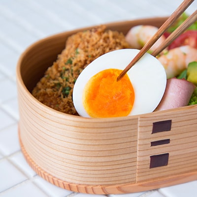 【大館曲げわっぱ】ほのか弁当(中)
