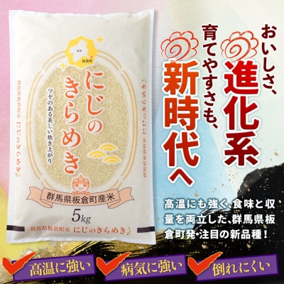 令和8年産新米【白米】群馬県 板倉町産 にじのきらめき 5kg|13_hsi-010501