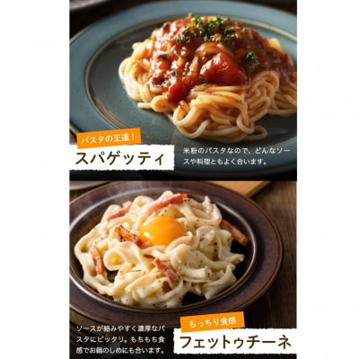 グルテンフリー ライスパスタ 食べ比べ16袋 L1 玄米 G18-04