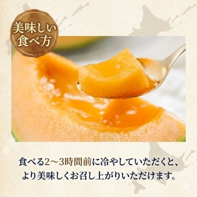 【2027年夏発送】岸田農園産 北海道メロン 3玉入り(1玉1.5kg以上)60セット限定【202】