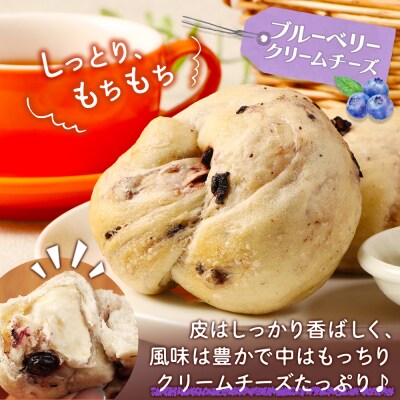 トモヱベーグル「クリームチーズブルーベリー」10個セット