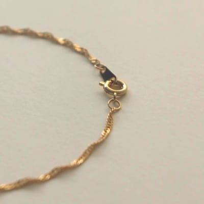 【LENERAオリジナルブレスレット】oli chain bracelet (sparkle) 