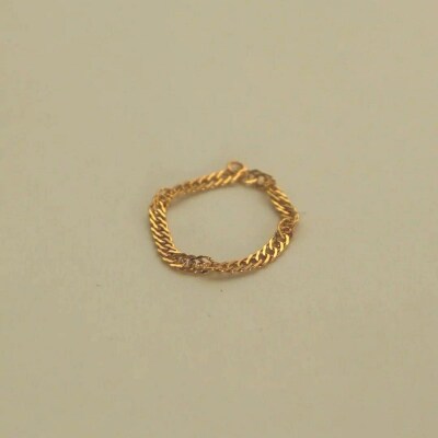 【LENERAオリジナルリング】thick shine ring / 14kgf(13号)