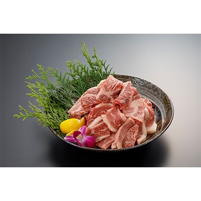 肥後の赤牛 焼肉用 500g(熊本県産和牛)【高森町】