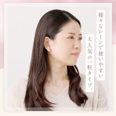 【FAV BY LUTUS】 モアサナイト 0.3カラット ネックレス プラチナ(ロジウム)仕上げ