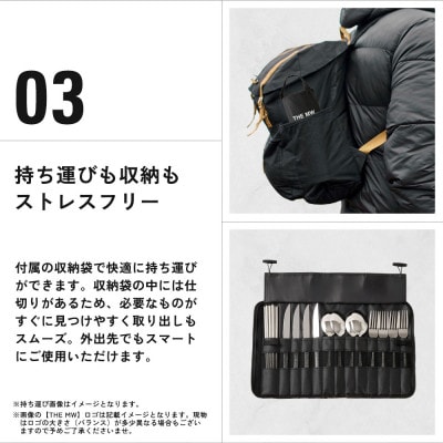 THE MW カトラリーセット 4人用 16点(お箸×4、フォーク×4、ナイフ×4、スプーン×4)