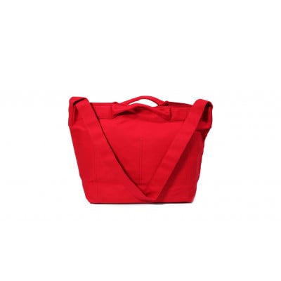 Cotton Canvas 2Way Bag レッド