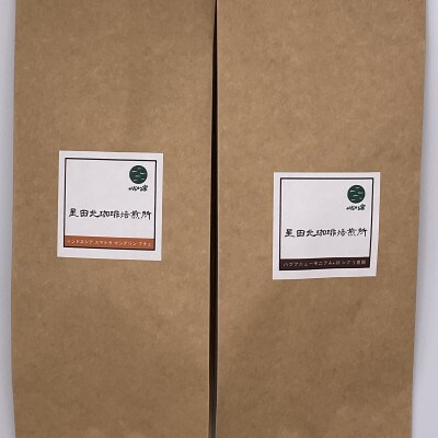 コクと苦みの飲みごたえ系2種　マンデリン240g&パプアニューギニア　シグリ農園240g【豆のまま】