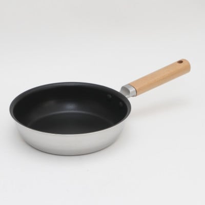 ガス火～IH対応全面二層構造キアロスフライパン20cm