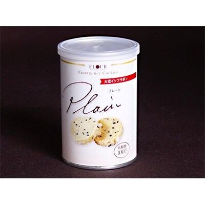 長期保存クッキー　6缶入(プレーン味)