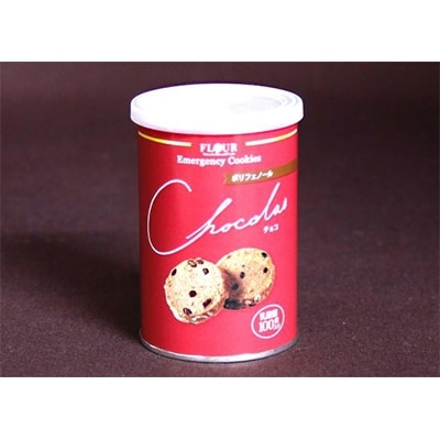 長期保存クッキー　6缶入(チョコ味)