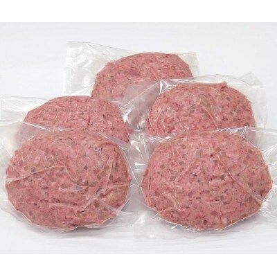 【牛壱】国産牛100%ジャンボハンバーグ 5個　300g×5個