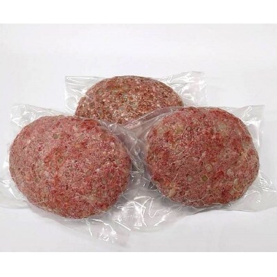 【牛壱】国産牛100%ジャンボハンバーグ 3個　300g×3個