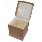 クラフトクーラーキューブ(段ボール製保冷/保温ボックス)