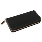 天然芯染い草　ラウンド財布/復黒(ふっこく)