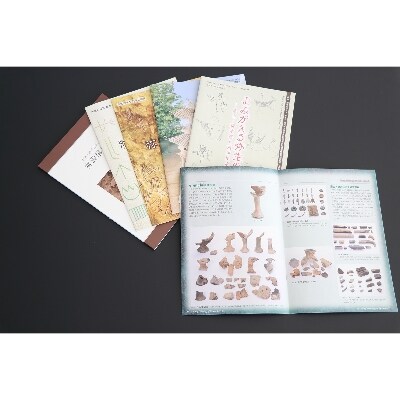 町教育委員会監修　唐古・鍵考古学ミュージアム図録6冊セット(弥生時代編)　オリジナル一筆箋付き