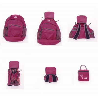 GROWHILL フォルダブルバックパック 14L ワイン