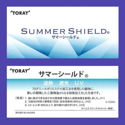 メンズ 晴雨兼用傘 折りたたみ傘 完全遮光 サマーシールド 577501 日本製 ネイビー