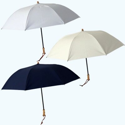 レディース 晴雨兼用傘 折りたたみ傘 完全遮光 サマーシールド 577502 日本製 ベージュ