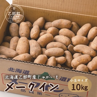 【10月下旬頃発送予定】<乙部町産メークイン　小玉10kg>北海道　道産　乙部町産