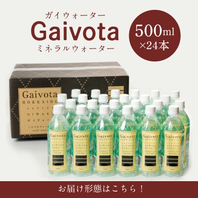 【Gaivota　1箱(500ml×24本/箱)+1箱(2L×6本/箱)】