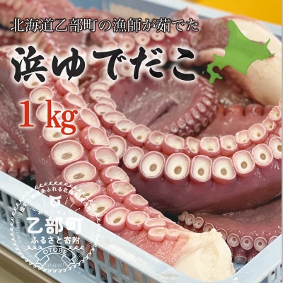 採れたてのタコを漁師が浜ゆで!食感絶妙 お刺身で【漁師の浜ゆでたこ:約1kg】