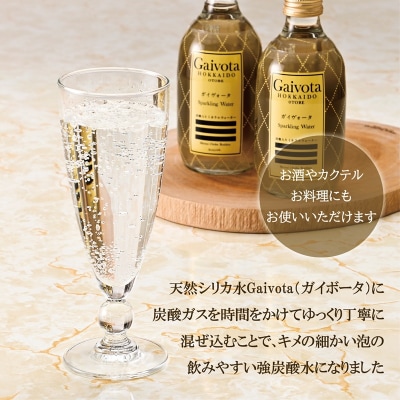 天然シリカ 炭酸水【Gaivota炭酸水 2箱(300ml×12本/箱)】