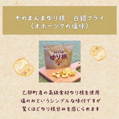 <ゆり根フライ・大莢白乙女フライ 2個(各1個)セット>