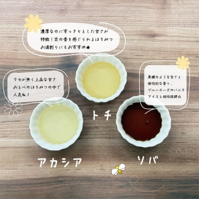 <おとべのはちみつ アソートセット1個>