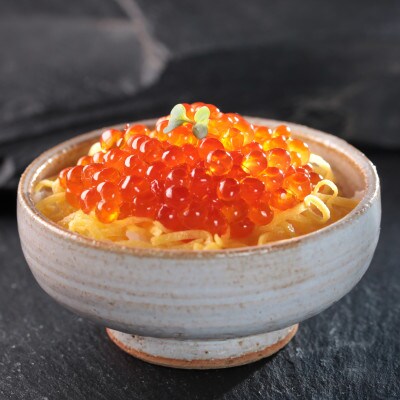 【北海道産 新物】　鮭いくら醤油漬け100g×10パック　合計1kg