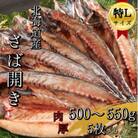 【北海道産】塩さば開き 特Lサイズ5枚(2.5～2.75kg) 真空パック入り 一夜干し 干物