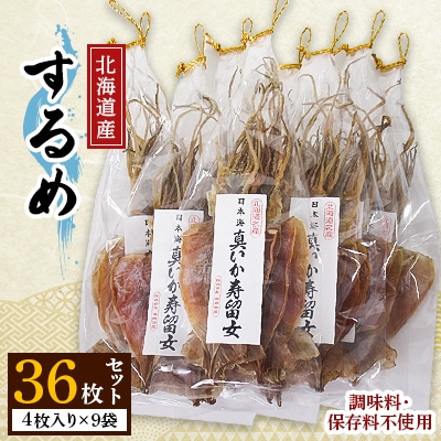 【2024年7月上旬発送】スルメ36枚セット