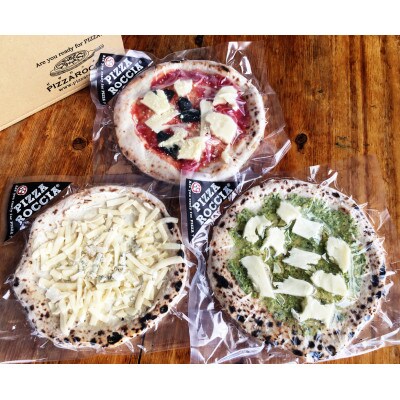 「PIZZA ROCCIA」手作りPIZZA3枚セット