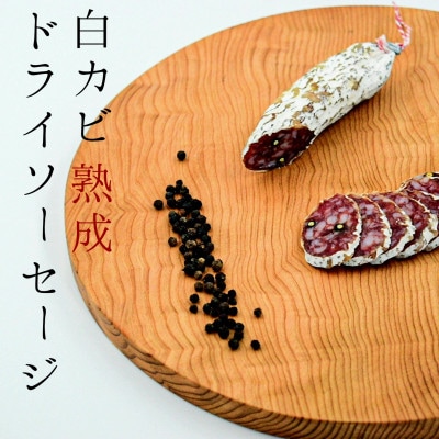 白カビ熟成ドライソーセージ2種&おつまみチョコ　ワインに合うギフト　サッカムセタナイ
