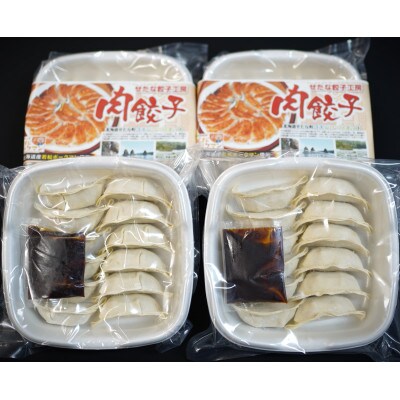 北海道ブランドSPF豚「若松ポークマン」を使った肉餃子 48個(12個入り×4パック)