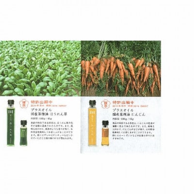 プラスオイルギフト(180g×3本セット)