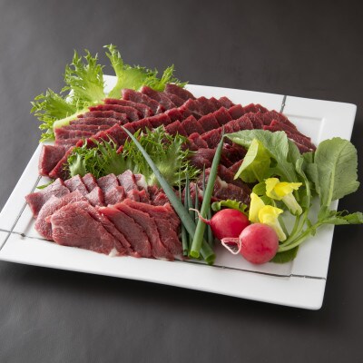 国産上赤身馬刺し 600g(大津町)