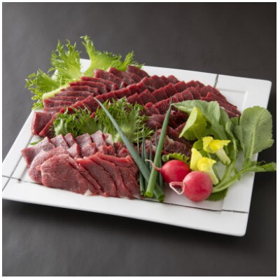 【毎月定期便】国産上赤身馬刺し 400g(大津町)全6回