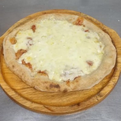 プレーン　約21cm×3枚セット　高山村産小麦粉ハナマンテン100%使用の手作りピザ