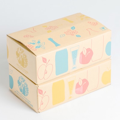 信州産りんごジュース(サンふじ すりおろし)1,000ml×4本