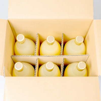 信州産りんごジュース(サンふじ すりおろし)1,000ml×6本