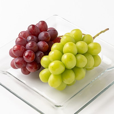 信州高山村 長野県産シャインマスカット　クイーンルージュ　約1kg(2房入)