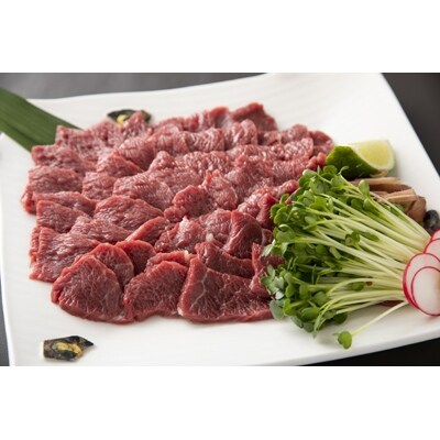 和乃国　熊本名物　国産　上赤身馬刺し550g