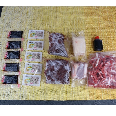 馬刺し4種ファミリーセット400g(和水町)